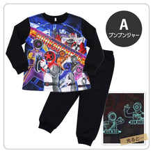 画像をギャラリービューアに読み込む, 光るパジャマ ブンブンジャー パジャマ 長袖 光る 裏起毛 上下セット 100cm~120cm あったかい 110cm 120cm 男児 暖かい 冬 トレーナー 冬用 爆上戦隊ブンブンジャー お泊り保育 戦隊 戦隊ヒーロー