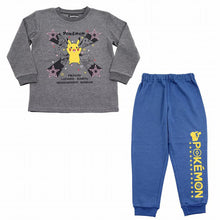 画像をギャラリービューアに読み込む, ポケモン パジャマ キッズ 長袖 男の子 上下セット 110cm~140cm (子供 子ども 秋 秋冬 冬用 子供服 長ズボン 110 120 130 140 保温性)