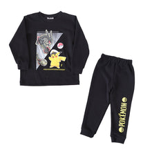 画像をギャラリービューアに読み込む, ポケモン パジャマ キッズ 長袖 男の子 上下セット 110cm~140cm (子供 子ども 秋 秋冬 冬用 子供服 長ズボン 110 120 130 140 保温性)