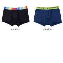 画像をギャラリービューアに読み込む, ボクサーパンツ メンズ le coq sportif 前とじ ボクサーブリーフ ブランド ルコック M L LL 下着 ドライ 速乾 柄 肌着 男性 インナー パンツ ルコックスポルティフ 紳士 前閉じ