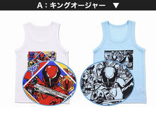 画像をギャラリービューアに読み込む, 王様戦隊キングオージャー インナー タンクトップ ランニングシャツ キングオージャー 下着 男児 2枚組 100cm~120cm ( ノースリーブ キッズ 戦隊ヒーロー シャツ 袖なし 子供 肌着 男の子 110cm 100cm 入園 入園祝い 入園準備 戦隊 ) (在庫限り)