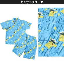 画像をギャラリービューアに読み込む, ポケモン パジャマ キッズ 半袖 男の子 夏 綿 110cm~130cm 子供 子ども 薄手 夏用 春夏 子供服 110 120 130 上下セット (在庫限り)