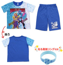 画像をギャラリービューアに読み込む, 仮面ライダーリバイス パジャマ 光るパジャマ 半袖 光る 上下セット 100cm~130cm (リバイス 仮面ライダー 110cm 120cm 男児 入園祝い 入園準備) (在庫限り)