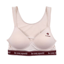 画像をギャラリービューアに読み込む, レディース スポーツブラ ハーフトップ ノンワイヤーブラ ブラジャー M~LL (スポブラ ルコック 運動 ダンス 下着 インナー ランニング)