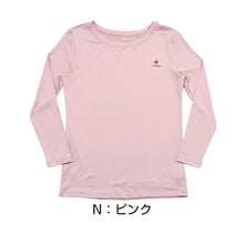 画像をギャラリービューアに読み込む, インナー レディース 長袖 ルコック M~LL スポーツインナー 夏 UVカット 紫外線対策 下着 肌着 ラウンドネック トレーニング ウェア トップス フィットネス アウトドア