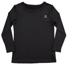 画像をギャラリービューアに読み込む, インナー レディース 長袖 ルコック M~LL スポーツインナー 夏 UVカット 紫外線対策 下着 肌着 ラウンドネック トレーニング ウェア トップス フィットネス アウトドア