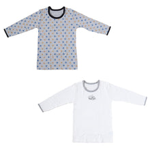 画像をギャラリービューアに読み込む, 男児 インナー 綿100% 長袖 柄おまかせ 2枚組 100cm~130cm (コットン100% アソート 総柄 スムース キッズ 子供 下着 シャツ 男の子 長袖 綿 コットン セット 100 110 120 130) (在庫限り)