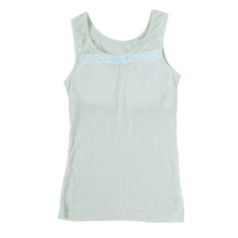 画像をギャラリービューアに読み込む, タンクトップ カップ付き タンク リブ インナー 女児 インナーシャツ 下着 140cm~160cm (ジュニア ブラトップ カップ付タンクトップ 小学生 パッド 肌着 140 150 160) (在庫限り)