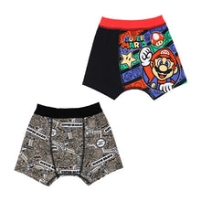 画像をギャラリービューアに読み込む, キッズ ボクサーブリーフ マリオ 男の子 ボクサーパンツ ドンキー スーパーマリオ 2枚組 100 110 120 130 cm ルイージ クッパ 子供 下着 おとこのこ 男児 入園祝い まとめ買い 2P 綿混 子供 キッズ 男児 男子 男の子 ボーイズ ブリーフ 前閉じ