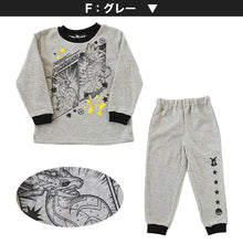 画像をギャラリービューアに読み込む, ポケモン パジャマ キッズ 長袖 男の子 裏起毛 上下セット 110cm~140cm 子供 子ども もこもこ 秋 秋冬 冬用 子供服 長ズボン 110 120 130 140