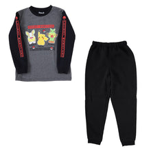 画像をギャラリービューアに読み込む, ポケモン パジャマ キッズ 長袖 男の子 裏起毛 上下セット 110cm~140cm 子供 子ども もこもこ 秋 秋冬 冬用 子供服 長ズボン 110 120 130 140