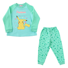 画像をギャラリービューアに読み込む, キッズ パジャマ ポケモン 裏起毛 長袖 女の子 あったかい ピカチュウ 上下セット 110cm~140cm 子供 子ども 秋 秋冬 冬用 子供服 長ズボン 110 120 130 140