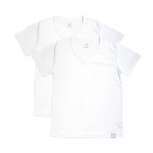 画像をギャラリービューアに読み込む, 男児 半袖 シャツ V首 Vネック 2枚組 肌着 下着 ルコック メッシュ 無地 UVカット 通気性 速乾 乾きやすい ドライ 蒸れにくい 紫外線対策 男の子 ボーイズ 白 黒 ホワイト ブラック tシャツ 夏 運動 スポーツ le coq sportif 130 140 150 160 170cm