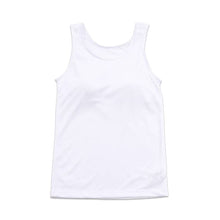 画像をギャラリービューアに読み込む, タンクトップ カップ付き ジュニア 中学生 白 黒 キッズ カップ付きインナー ノースリーブ 140cm~165cm 子供 女の子 下着 メッシュ 女子 インナー 体育deインナー 小学生 肌着 カップ付タンクトップ 140 150 160 夏