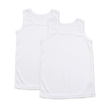 画像をギャラリービューアに読み込む, キッズ 下着 タンクトップ ノースリーブ 女の子 2枚組 130cm~165cm (子供 下着 肌着 女児 シャツ ジュニア 女子 スポーツ 130 140 150 160 165)