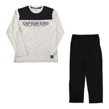 画像をギャラリービューアに読み込む, メンズ パジャマ 長袖 紳士 ルームウェア 防虫 キャプテンスタッグ 防虫加工 上下セット M~LL ルームウエア 長ズボン ナイトウェア 春 秋 部屋着 上下 男性 アウトドア アウトドアブランド 父の日 (在庫限り)