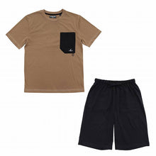 画像をギャラリービューアに読み込む, メンズ パジャマ 紳士 防虫 キャプテンスタッグ 防虫加工 半袖 半ズボン 上下セット M~LL (ルームウェア ナイトウェア 夏 春 部屋着 上下 男性 アウトドア アウトドアブランド) (在庫限り)