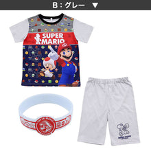 画像をギャラリービューアに読み込む, スーパーマリオ 光るパジャマ 男の子 半袖 キッズ パジャマ マリオ ヨッシー 光る 上下セット 110cm~130cm 子供 ルームウェア 部屋着 子供服 夏 男児 入園祝い 入園準備 110 120 130
