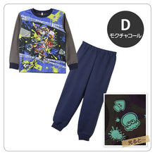 画像をギャラリービューアに読み込む, 光るパジャマ スプラトゥーン パジャマ 長袖 キッズ スプラトゥーン3 上下セット 110 120 130 140 cm 子供 男の子 子供服 春 秋 スプラ トレーナー 光る ジュニア 男児 お泊り スプラトゥーン3 光るパジャマ パジャマ上下 ルームウェア ルームウエア 部屋着 寝巻き 綿混