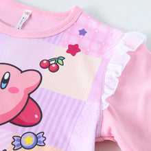 画像をギャラリービューアに読み込む, 光るパジャマ 星のカービィ 長袖 女の子 キッズ パジャマ トレーナー 上下セット 110 120 130 140 cm カービィー 女児 子供 子供服 秋 春 ルームウェア 光る ジュニア お泊り 子ども服 パジャマ上下 ルームウエア 部屋着 寝巻き 寝間着 女の子用 綿混 カービー ワドルディー