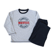 画像をギャラリービューアに読み込む, キッズ パジャマ 男の子 長袖 冬 秋 あったかい ルームウェア 男児 保温 上下セット 130~160cm 子供服 子ども ダンボールニット ナイトウェア ルームウエア 部屋着 上下 男子 (在庫限り)