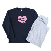 画像をギャラリービューアに読み込む, キッズ パジャマ 女の子 長袖 冬 秋 あったかい ルームウェア 女児 保温 上下セット 130~160cm 子供服 子ども ダンボールニット ナイトウェア ルームウエア 部屋着 上下 女子 (在庫限り)