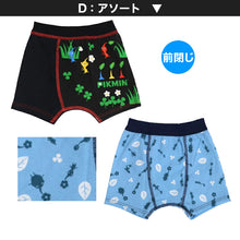 画像をギャラリービューアに読み込む, ピクミン ボクサーブリーフ 2枚組 110 120 130 cm 下着 男児 パンツ 綿 インナー 2枚セット おとこのこ コットン 入園祝い PIKMIN グッズ ピクミンガーデン まとめ買い 2P 綿混 子供 キッズ 男児 男子 男の子 ボーイズ ブリーフ 前閉じ