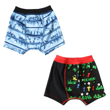 画像をギャラリービューアに読み込む, ピクミン ボクサーブリーフ 2枚組 110 120 130 cm 下着 男児 パンツ 綿 インナー 2枚セット おとこのこ コットン 入園祝い PIKMIN グッズ ピクミンガーデン まとめ買い 2P 綿混 子供 キッズ 男児 男子 男の子 ボーイズ ブリーフ 前閉じ