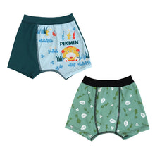 画像をギャラリービューアに読み込む, ピクミン ボクサーブリーフ 2枚組 110 120 130 cm 下着 男児 パンツ 綿 インナー 2枚セット おとこのこ コットン 入園祝い PIKMIN グッズ ピクミンガーデン まとめ買い 2P 綿混 子供 キッズ 男児 男子 男の子 ボーイズ ブリーフ 前閉じ
