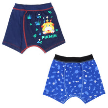 画像をギャラリービューアに読み込む, ピクミン ボクサーブリーフ 2枚組 110 120 130 cm 下着 男児 パンツ 綿 インナー 2枚セット おとこのこ コットン 入園祝い PIKMIN グッズ ピクミンガーデン まとめ買い 2P 綿混 子供 キッズ 男児 男子 男の子 ボーイズ ブリーフ 前閉じ