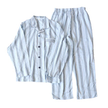 画像をギャラリービューアに読み込む, メンズ 介護パジャマ マジックテープ 夏 パジャマ 介護 おしゃれ シンプル 紳士パジャマ 抗菌防臭 上下セット M~LL 寝巻き ねまき 寝間着 入院 入院着 楊柳 サラサラ 老人ホーム (在庫限り)