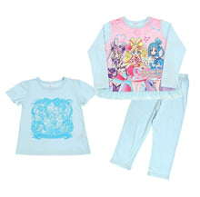 画像をギャラリービューアに読み込む, プリキュア パジャマ 光るパジャマ キミとアイドルプリキュア 半袖 長袖 セット 100cm~130cm プリキュアオールスターズ 110cm 120cm 女児 女の子 キッズ 子供 お泊り保育 光る (在庫限り)