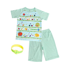 画像をギャラリービューアに読み込む, 光るパジャマ ピクミン 半袖 パジャマ 男の子 女の子 夏 春 上下セット 110cm~140cm キッズ 子供 部屋着 ルームウェア ピクミン4 Tシャツ 光る 120cm 130cm ジュニア お泊り (在庫限り)