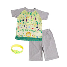 画像をギャラリービューアに読み込む, 光るパジャマ ピクミン 半袖 パジャマ 男の子 女の子 夏 春 上下セット 110cm~140cm キッズ 子供 部屋着 ルームウェア ピクミン4 Tシャツ 光る 120cm 130cm ジュニア お泊り (在庫限り)