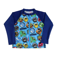 画像をギャラリービューアに読み込む, ポケモン 水着 男の子 ラッシュガード キッズ ポケットモンスター 男児 キャラクター 110~130cm 子供 子ども 男子 ジュニア スイムウェア 水泳 学校 授業 海水浴 マリンスポーツ (在庫限り)