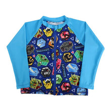 画像をギャラリービューアに読み込む, ポケモン 水着 男の子 ラッシュガード キッズ ポケットモンスター 男児 キャラクター 110~130cm 子供 子ども 男子 ジュニア スイムウェア 水泳 学校 授業 海水浴 マリンスポーツ (在庫限り)