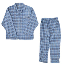 画像をギャラリービューアに読み込む, メンズ 介護パジャマ マジックテープ 長袖 パジャマ 介護 紳士パジャマ ワンタッチ 上下セット S~LL 抗菌防臭 春 秋 寝巻き ねまき 寝間着 入院 入院着 老人ホーム