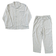 画像をギャラリービューアに読み込む, メンズ 介護パジャマ マジックテープ パジャマ 介護 おしゃれ シンプル 紳士パジャマ 抗菌防臭 上下セット S~LL 寝巻き ねまき 寝間着 入院 入院着 キルト 春 秋 老人ホーム (在庫限り)