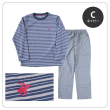 画像をギャラリービューアに読み込む, レディース パジャマ 長袖 部屋着 秋 冬 春 薄手 ルームウェア 上下セット M~LL 婦人 ナイトウェア ダンボールニット 長ズボン 上下 女性 母の日 クリスマス