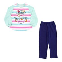 画像をギャラリービューアに読み込む, 光るパジャマ 星のカービィ 女の子 裏起毛 キッズ 長袖 パジャマ 冬 トレーナー 上下セット 110cm~140cm カービィー 女児 子供 子ども 子供服 冬用 ルームウェア 光る 130cm 120cm ジュニア お泊り (在庫限り)