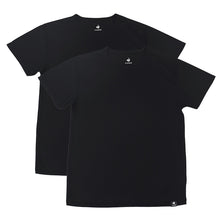 画像をギャラリービューアに読み込む, ルコックスポルティフ 裏ハニカムメッシュ 丸首 半袖 Tシャツ インナー メンズ M L LL 運動 スポーツ 夏 男性 下着 ブランド 肌着 白 黒 吸汗速乾 UV対策 紫外線対策