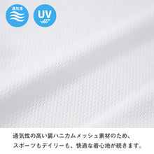 画像をギャラリービューアに読み込む, ルコックスポルティフ 裏ハニカムメッシュ V首 半袖 Tシャツ インナー メンズ M L LL 運動 スポーツ 夏 男性 下着 ブランド 肌着 白 黒 吸汗速乾 UV対策 紫外線対策 Vネック (在庫限り)