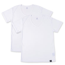 画像をギャラリービューアに読み込む, ルコックスポルティフ 裏ハニカムメッシュ V首 半袖 Tシャツ インナー メンズ M L LL 運動 スポーツ 夏 男性 下着 ブランド 肌着 白 黒 吸汗速乾 UV対策 紫外線対策 Vネック (在庫限り)