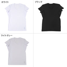 画像をギャラリービューアに読み込む, メンズ 脇汗パッド付 脇汗 インナー 半袖 Vネック M L LL 汗染み 汗取りインナー 運動 スポーツ 夏 男性 下着 肌着 白 黒 吸汗速乾 UV対策 紫外線対策