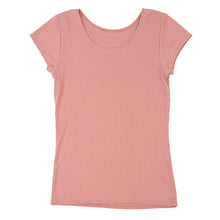 画像をギャラリービューアに読み込む, 汗取りインナー 背中 フレンチ袖 半袖 レディース M L LL 汗染み 汗じみ防止 背中汗とり 下着 女性 肌着 無地 生活の木 インナー シャツ 汗対策 夏 30代 40代 50代 (在庫限り)