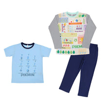 画像をギャラリービューアに読み込む, 光るパジャマ ピクミン パジャマ 男の子 女の子 半袖 長袖 キッズ 光る 上下セット 110cm~140cm 子供 110 120 130 子供服 春 夏 秋 入園祝い 入園準備 PIKMIN
