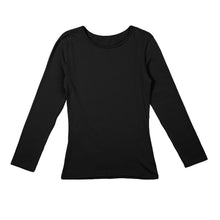 画像をギャラリービューアに読み込む, インナー 長袖 レディース 綿混 起毛 シャツ 丸首 M L LL 下着 肌着 女性 綿 コットン トップス 薄手 アンダーウェア 保湿 静電気対策 ストレッチ 洗濯タグなし 快適
