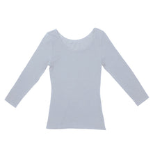 画像をギャラリービューアに読み込む, インナー 8分袖 レディース 綿混 起毛 シャツ 丸首 M L LL 下着 肌着 女性 綿 コットン 長袖 トップス 薄手 アンダーウェア 保湿 静電気対策 ストレッチ 洗濯タグなし 快適