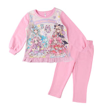 画像をギャラリービューアに読み込む, プリキュア 光るパジャマ 長袖 女の子 上下セット キッズ 蓄光プリント 100 110 120 130 cm ダンボールニット 秋冬 パジャマ 子供 女児 キャラクター ルームウェア 部屋着 寝巻き ナイトウェア 長ズボン トレーナー ガールズ 幼稚園 保育園 小学生