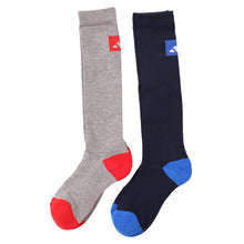 画像をギャラリービューアに読み込む, アディダス キッズ 靴下 ハイソックス 子供 冬 2足組 19-21cm~23-25cm 男の子 スポーツ ジュニア adidas ソックス ひざ下 19cm 23cm 男子 セット